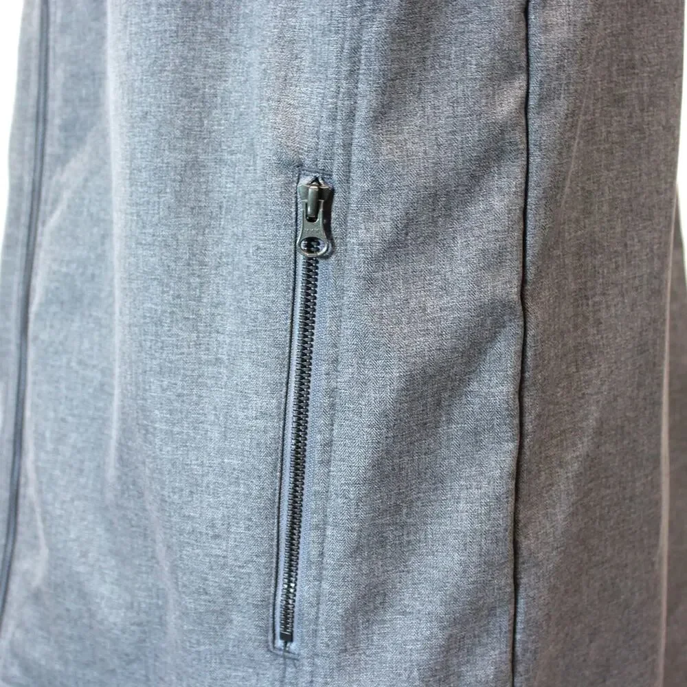 Exofficio Gray Full Zip Pockets Vest Coat Jacket XL